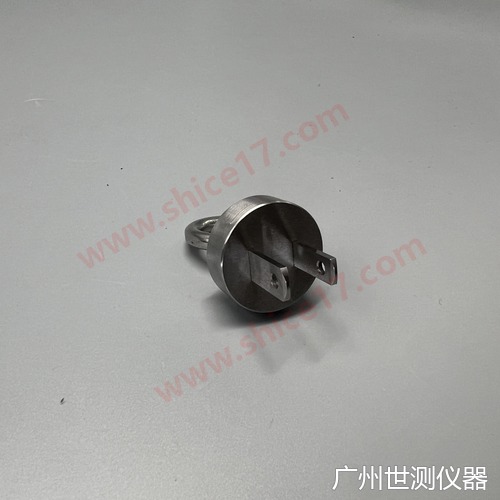 CNS690图1台湾2极最大拔出力规(直插平刀型插头2极15A125V) 实物图1