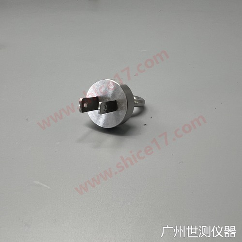 CNS690图1台湾2极最大拔出力规(直插平刀型插头2极15A125V) 实物图4