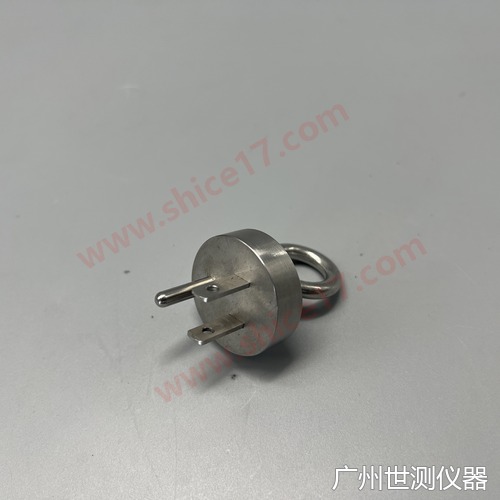 CNS690图7台湾3极最小拔出力规(直插平刀接地型插头15A125V) 实物图4