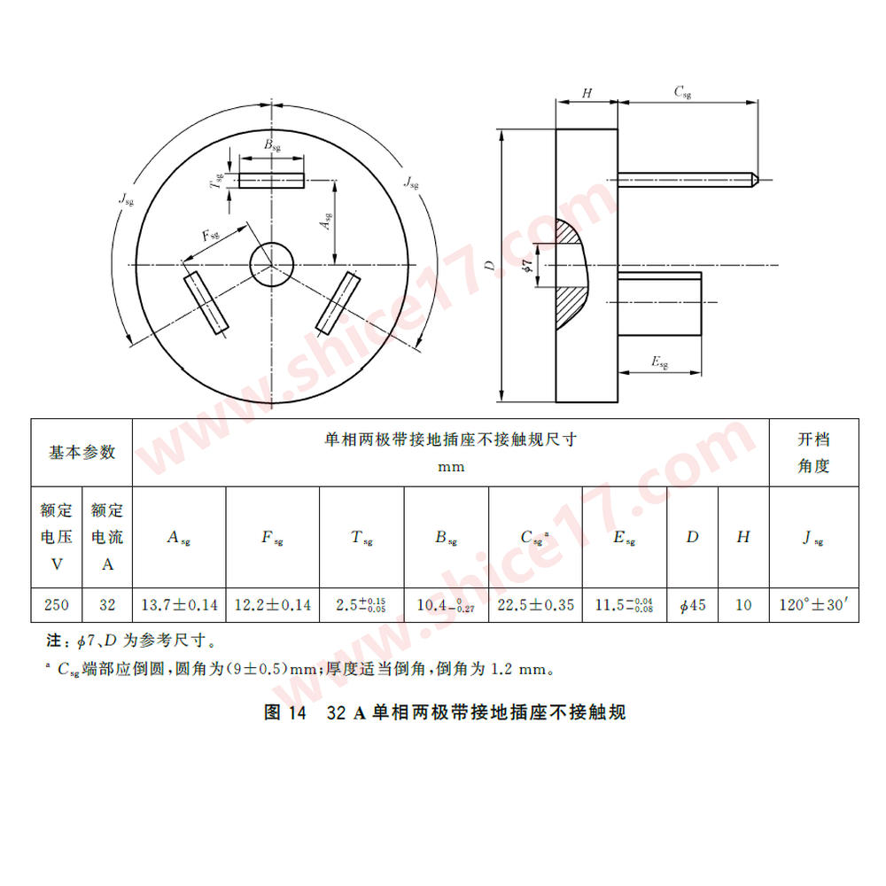 国标GB1002-2024插头插座量规产品图片与标准图纸