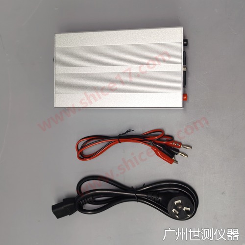 电源指示器 SC-CT02 整体:加厚铝壳主机 + 红黑测试线 + 电源线